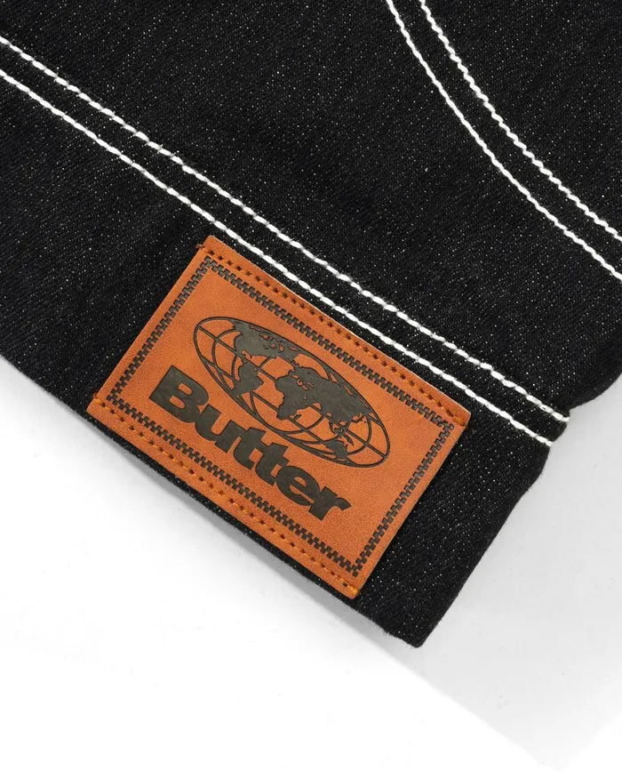 Jackets Men Butter Goods Adilson Denim Jacket Black Jackets Men Butter Goods Adilson Denim Jacket Black