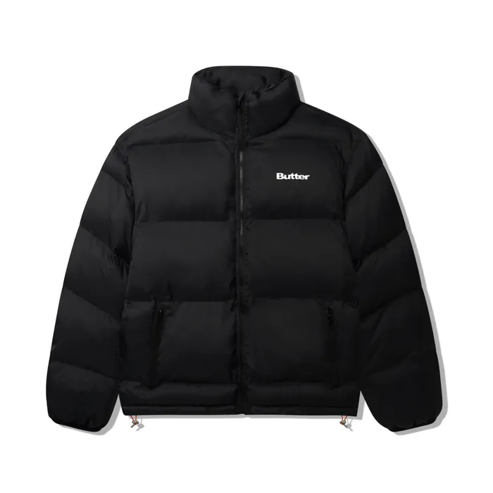 Jackets Men Butter Goods Base Puffer Jacket Black