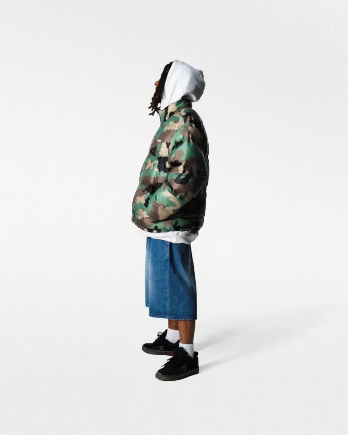Jackets Men Butter Goods Base Puffer Jacket Camo