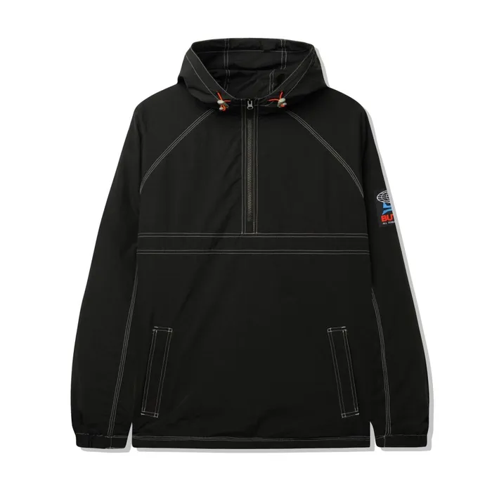 Jackets Men Butter Goods Contrast Alpine Anorak Jacket Black
