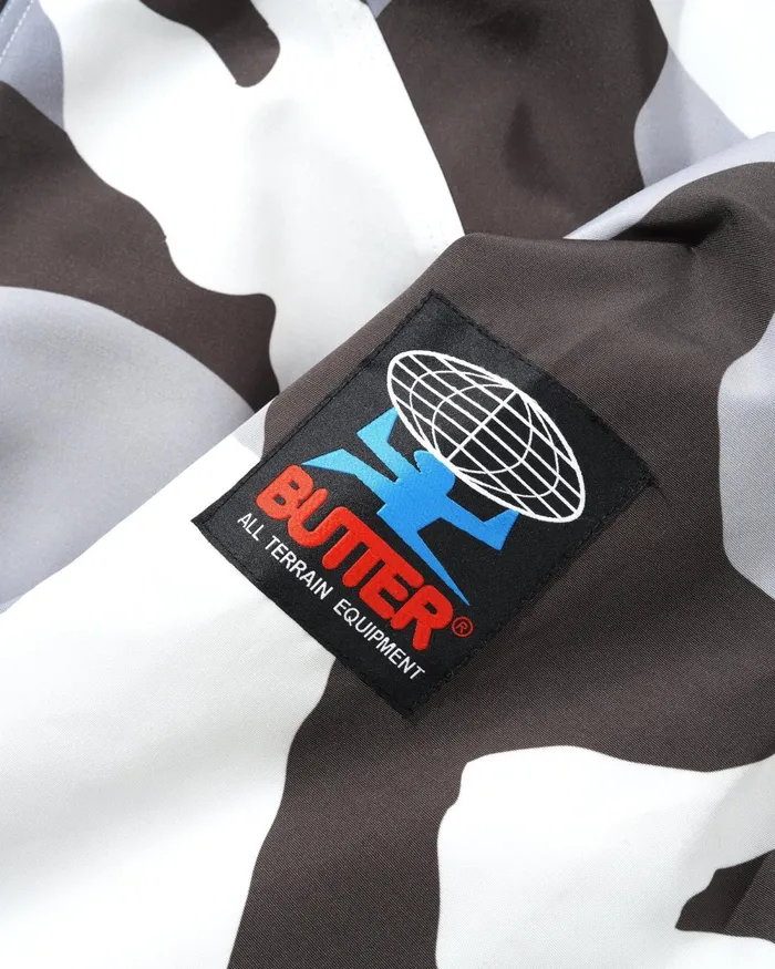 Jackets Men Butter Goods Contrast Alpine Anorak Jacket Snow Camo
