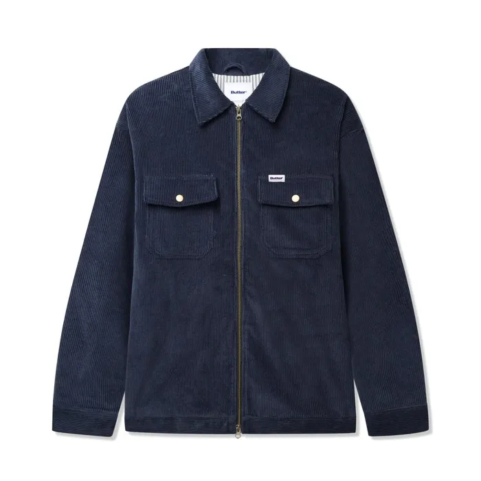 Jackets Men Butter Goods Corduroy Club Jacket Navy