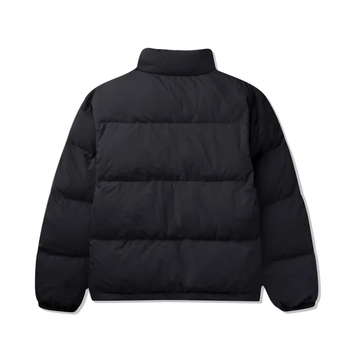 Jackets Men Butter Goods Endure Puffer Jacket Black Jackets Men Butter Goods Endure Puffer Jacket Black