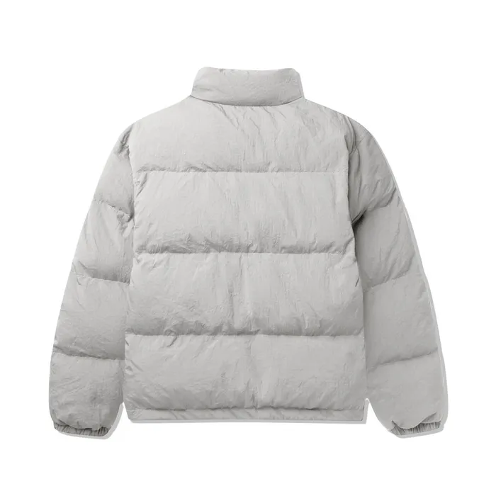 Jackets Men Butter Goods Endure Puffer Jacket Grey Jackets Men Butter Goods Endure Puffer Jacket Grey