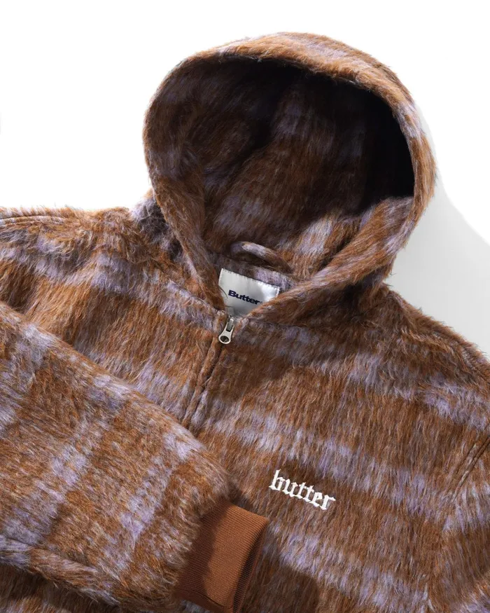 Jackets Men Butter Goods Heavy Plaid Work Jacket Brick Dusk Jackets Men Butter Goods Heavy Plaid Work Jacket Brick Dusk