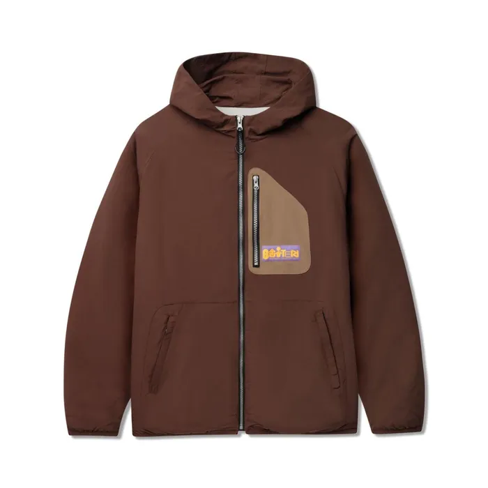 Jackets Men Butter Goods Ripstop Jacket Brown