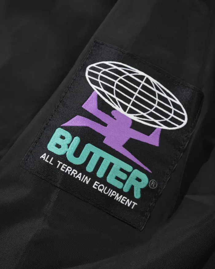 Jackets Men Butter Goods TRain Jacket Black Jackets Men Butter Goods TRain Jacket Black