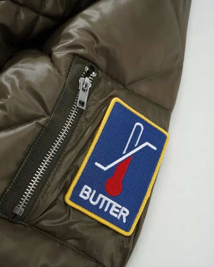 Jackets Men Butter Goods Temperature Bomber Jacket Army