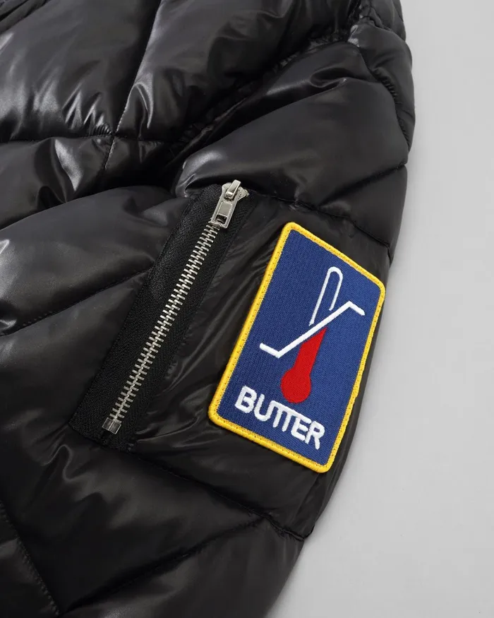 Jackets Men Butter Goods Temperature Bomber Jacket Black