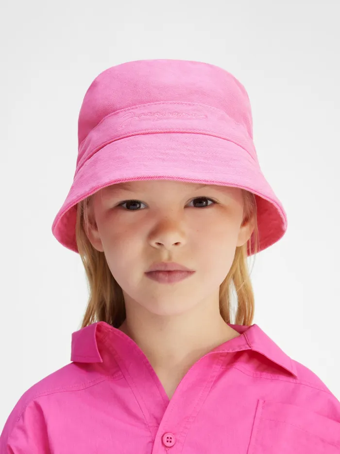 JACQUEMUS Accessories and Shoes Signature Bob Pink 8211 Kids