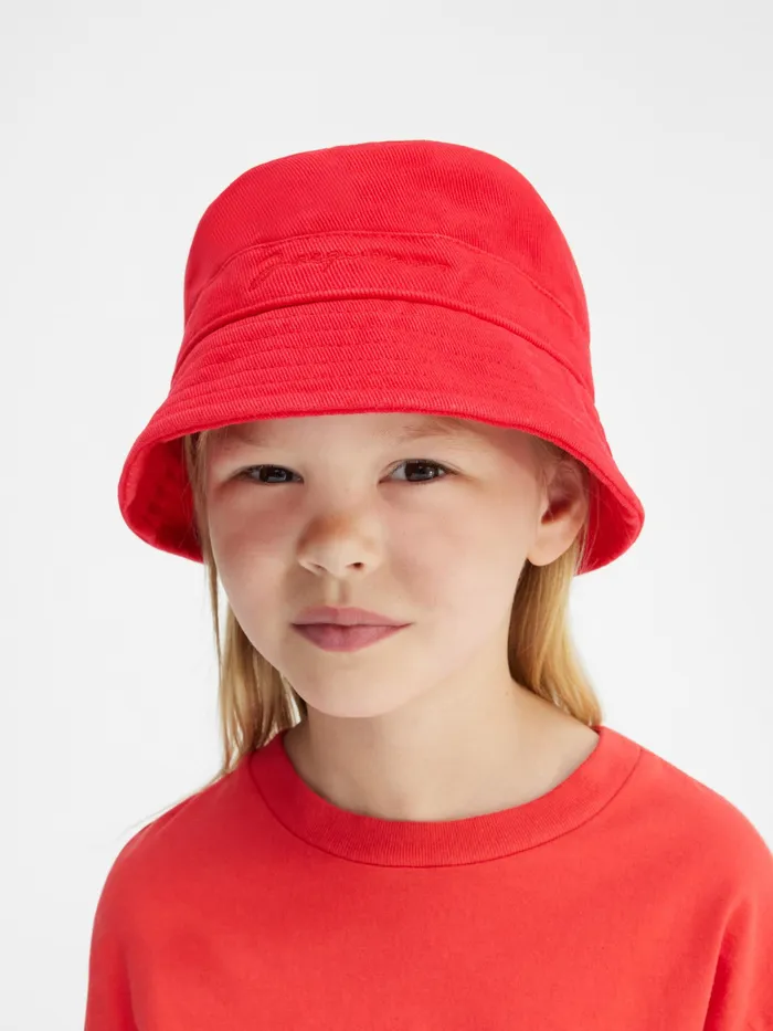 JACQUEMUS Accessories and Shoes Signature Bob Red 8211 Kids