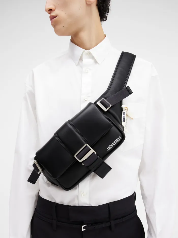 JACQUEMUS Bags Flap Bum Bag Black 8211 Men