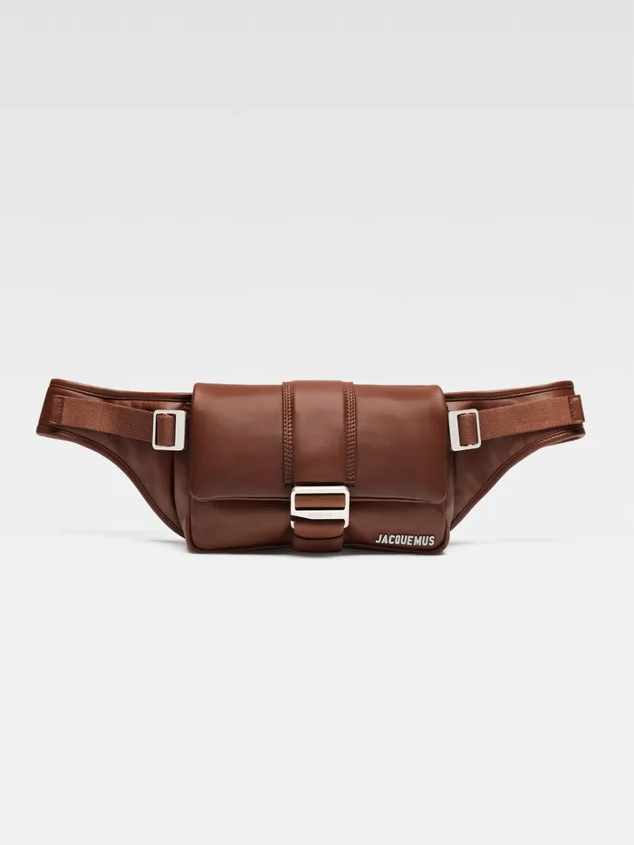 JACQUEMUS Bags Flap Bum Bag Brown 8211 Men