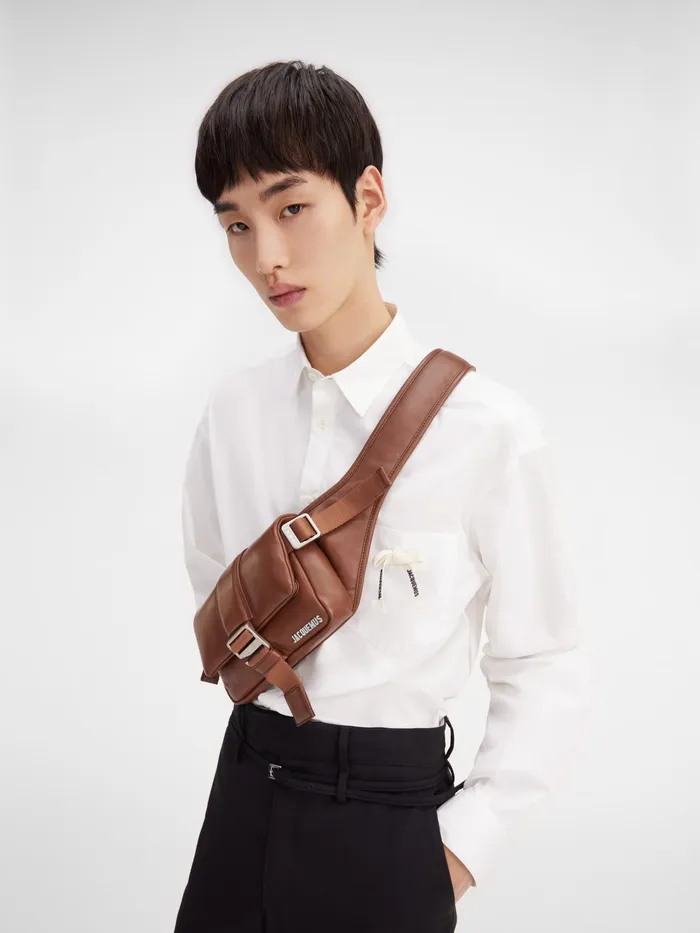 JACQUEMUS Bags Flap Bum Bag Brown 8211 Men