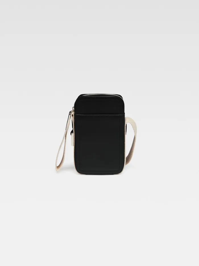JACQUEMUS Bags Grosgrain CrossBody Bag Black 8211 Men