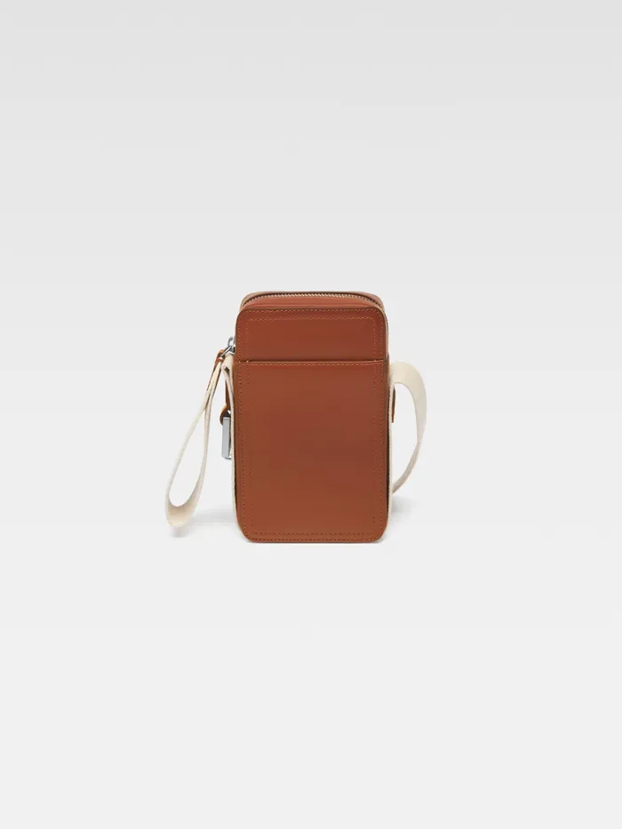 JACQUEMUS Bags Grosgrain CrossBody Bag Brown 8211 Men