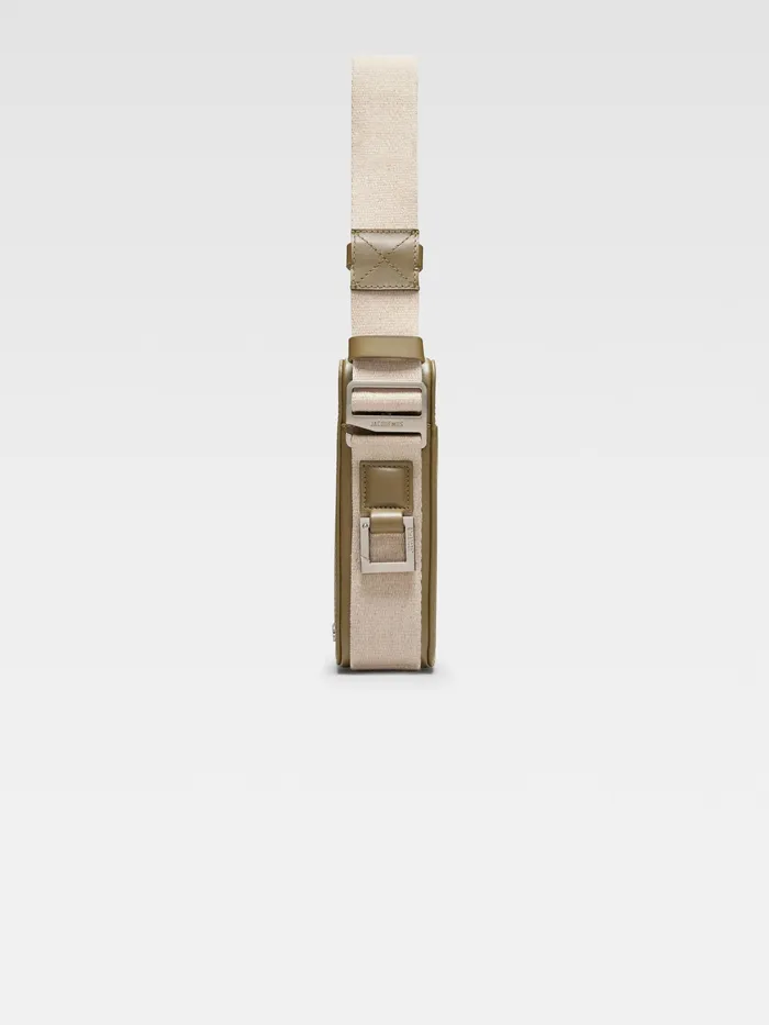 JACQUEMUS Bags Grosgrain CrossBody Bag Khaki 8211 Men