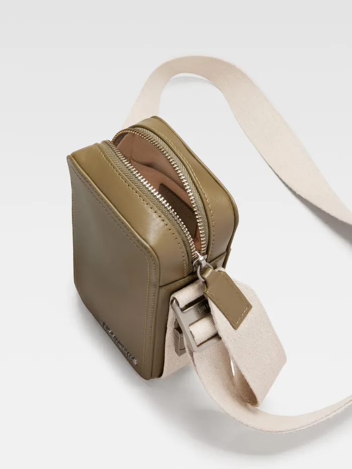 JACQUEMUS Bags Grosgrain CrossBody Bag Khaki 8211 Men