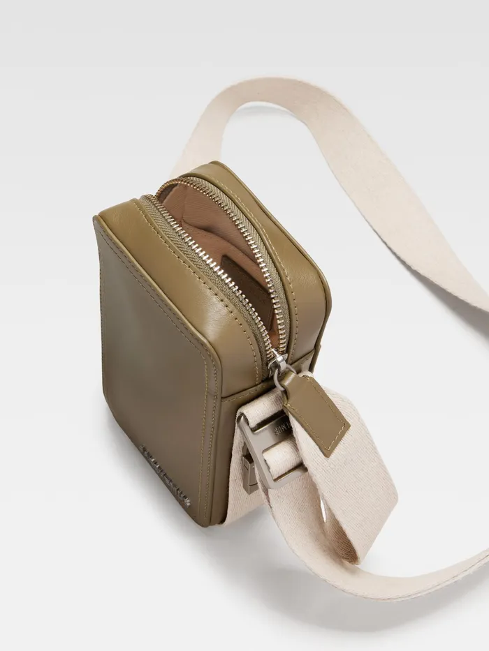 JACQUEMUS Bags Grosgrain CrossBody Bag Khaki 8211 Men