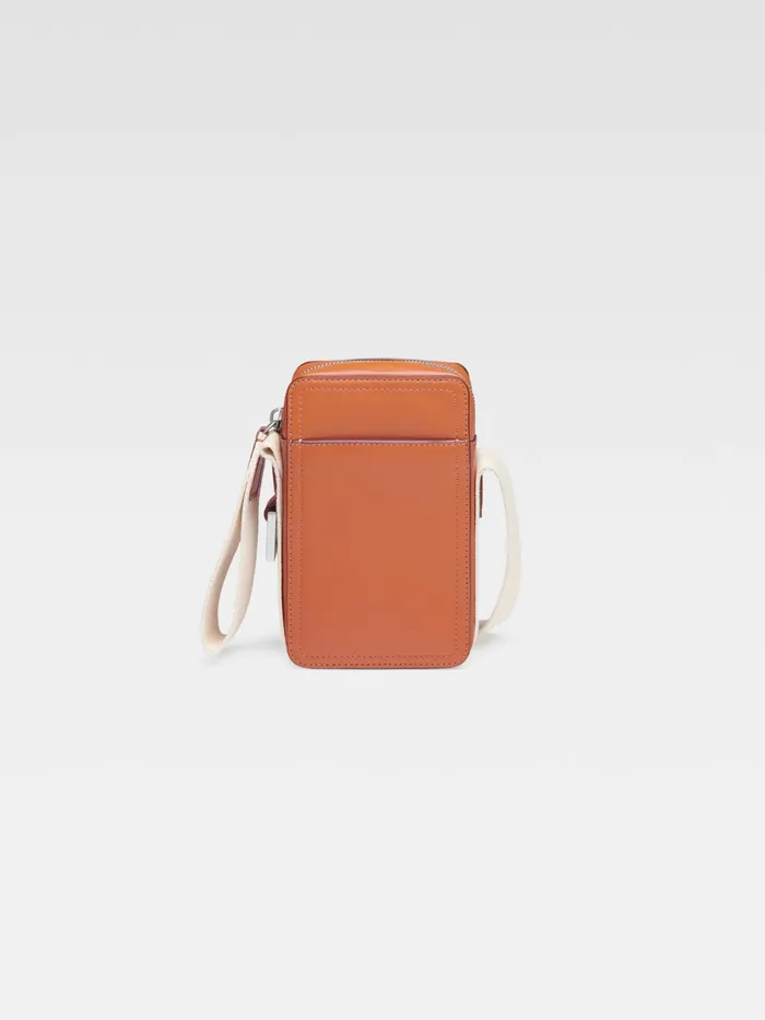 JACQUEMUS Bags Grosgrain CrossBody Bag Light Brown 8211 Men