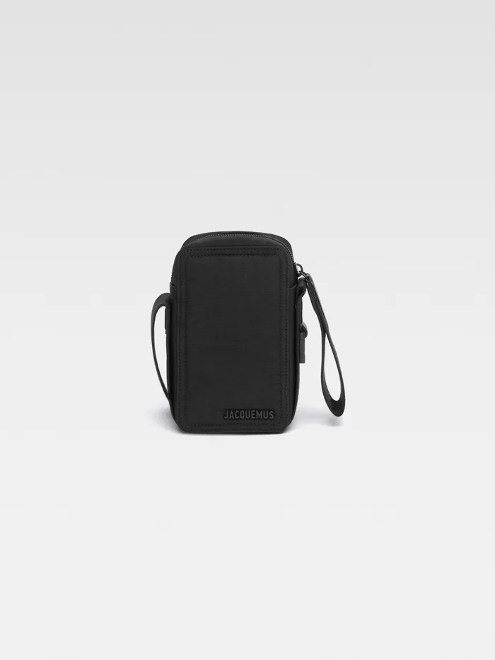 JACQUEMUS Bags Nylon CrossBody Bag Black 8211 Men