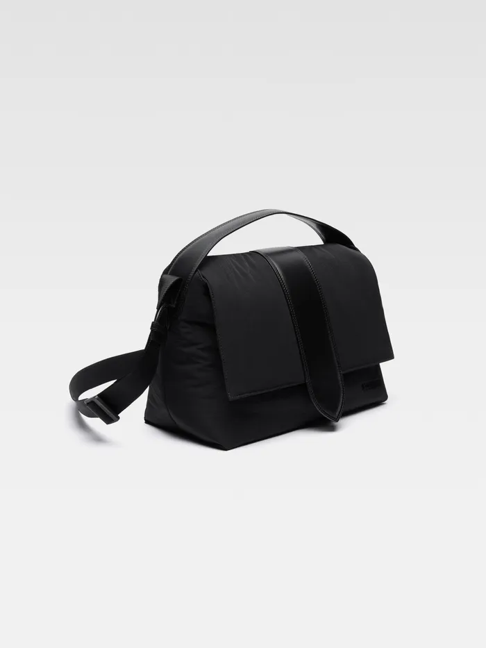 JACQUEMUS Bags Nylon Messenger Bag Black 8211 Men