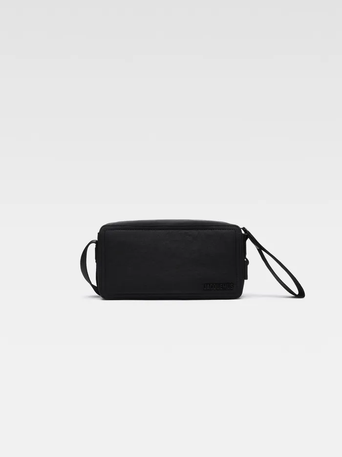 JACQUEMUS Bags Nylon Rectangle Bag Black 8211 Men