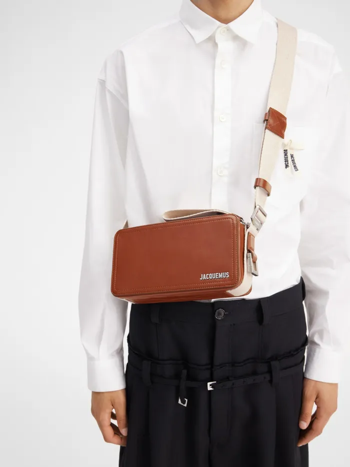 JACQUEMUS Bags Utility Rectangle Bag Brown 8211 Men