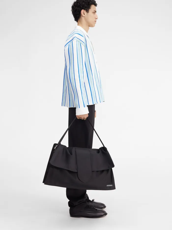 JACQUEMUS Bags Weekender Flap Bag Black 8211 Men