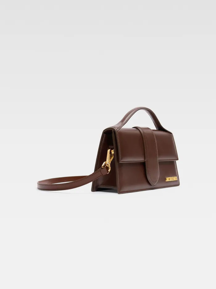 JACQUEMUS Bambinos Crossbody Flap Bag Brown 8211 Women