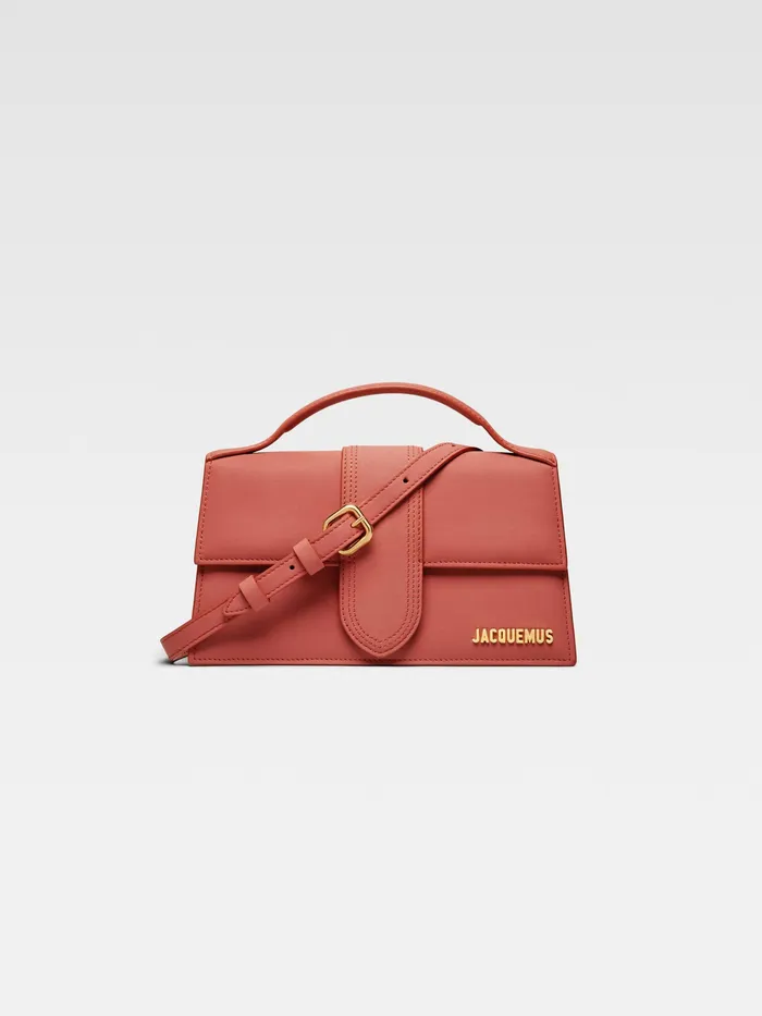 JACQUEMUS Bambinos Crossbody Flap Bag Dark Red 8211 Women