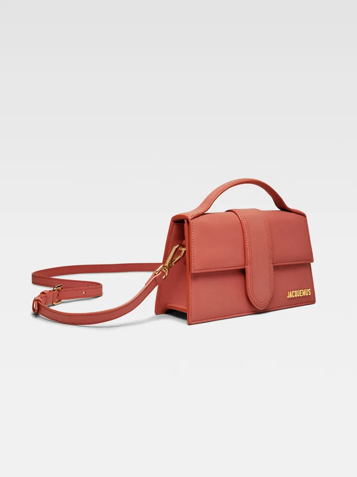 JACQUEMUS Bambinos Crossbody Flap Bag Dark Red 8211 Women
