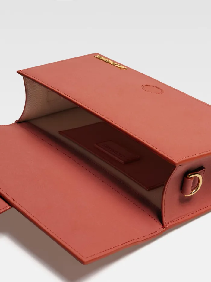 JACQUEMUS Bambinos Crossbody Flap Bag Dark Red 8211 Women