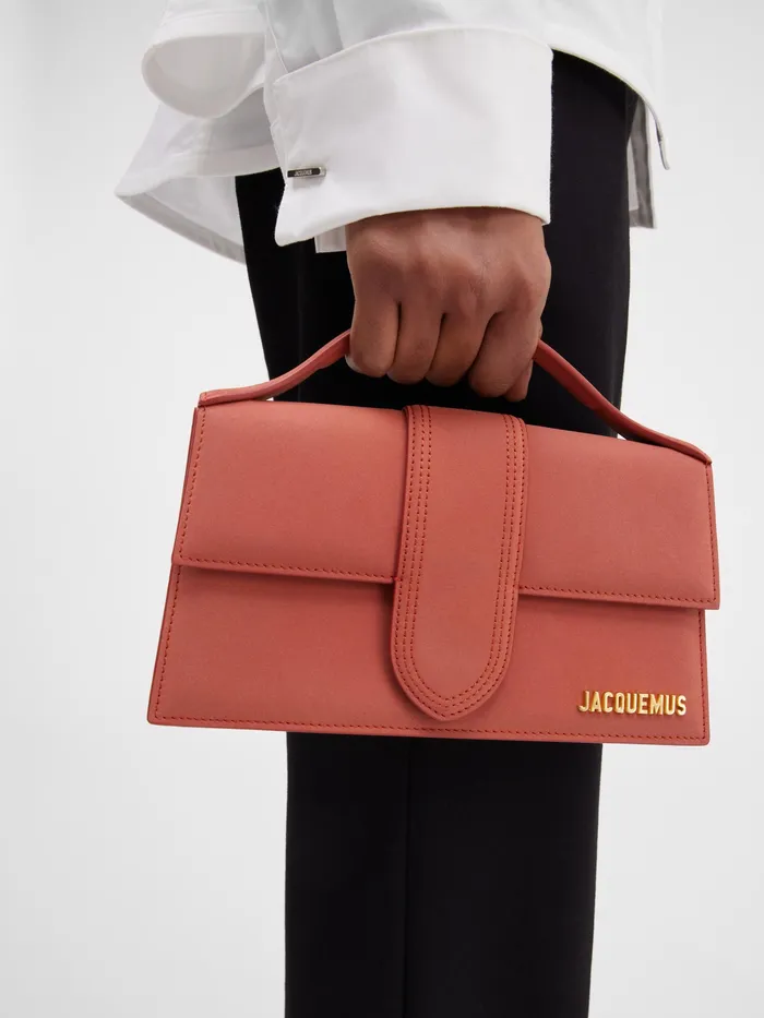 JACQUEMUS Bambinos Crossbody Flap Bag Dark Red 8211 Women