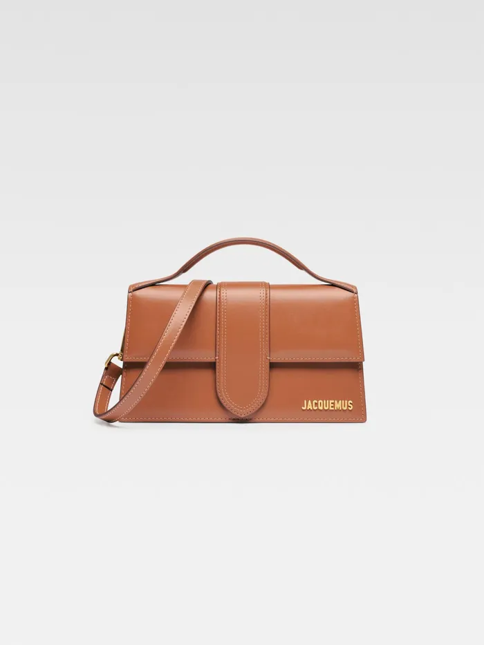 JACQUEMUS Bambinos Crossbody Flap Bag Light Brown 8211 Women