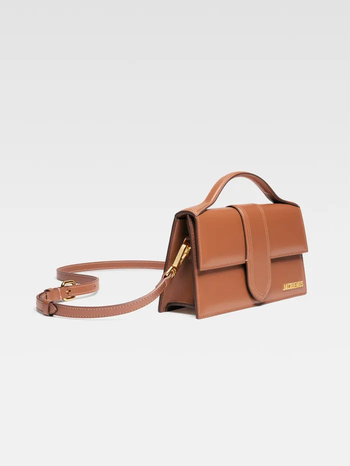JACQUEMUS Bambinos Crossbody Flap Bag Light Brown 8211 Women