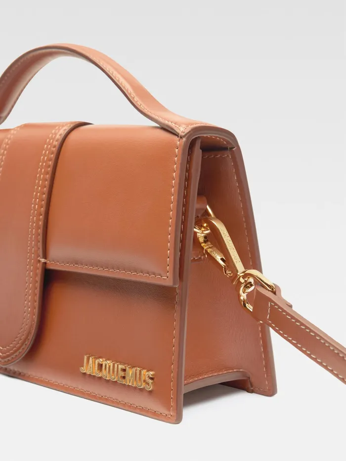 JACQUEMUS Bambinos Crossbody Flap Bag Light Brown 8211 Women