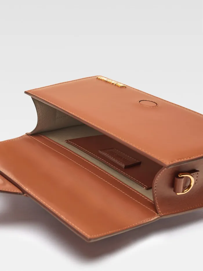 JACQUEMUS Bambinos Crossbody Flap Bag Light Brown 8211 Women
