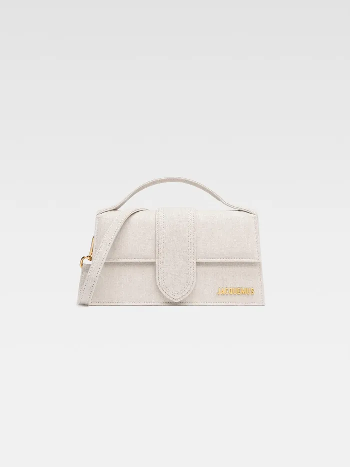 JACQUEMUS Bambinos Crossbody Flap Bag Light Greige 8211 Women