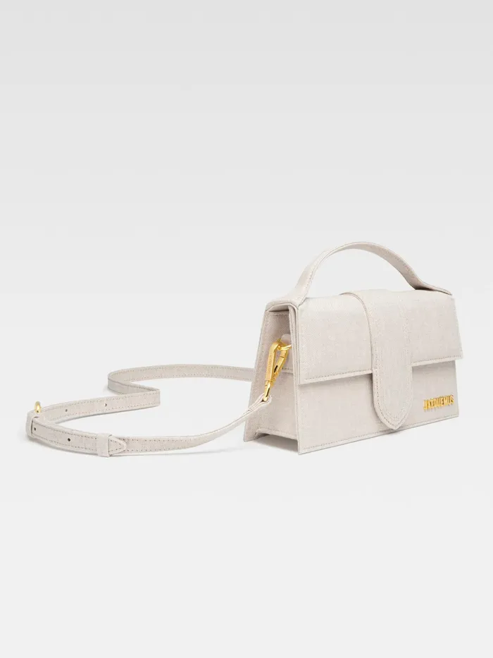 JACQUEMUS Bambinos Crossbody Flap Bag Light Greige 8211 Women