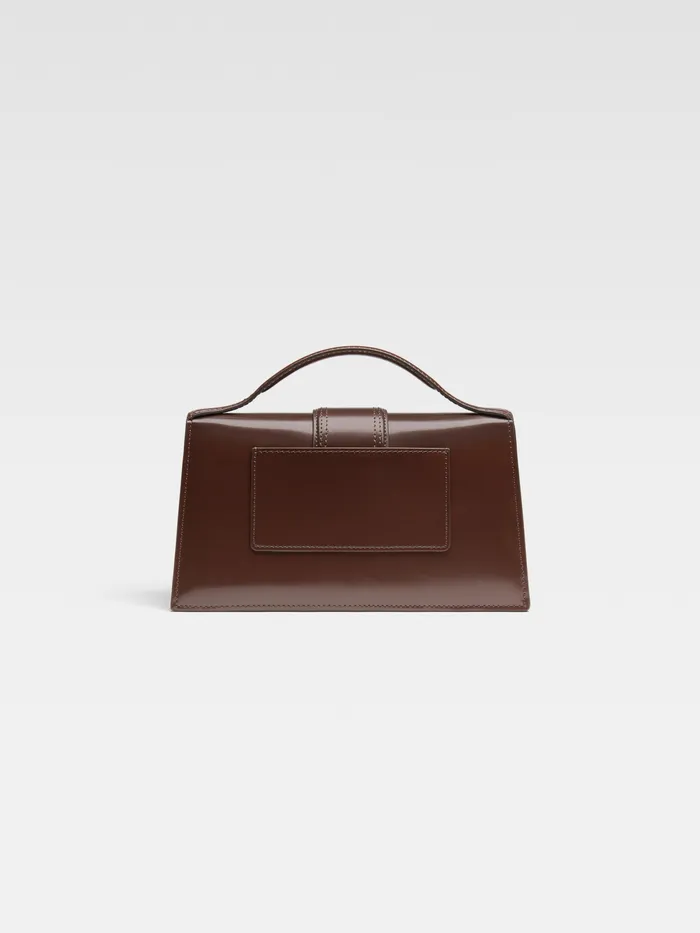 JACQUEMUS Bambinos Crossbody Flap Bag Midnight Brown 8211 Women