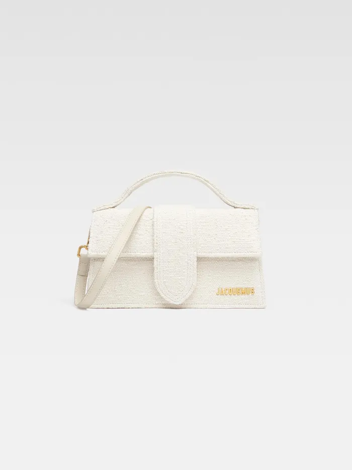 JACQUEMUS Bambinos Crossbody Flap Bag Offwhite 8211 Women