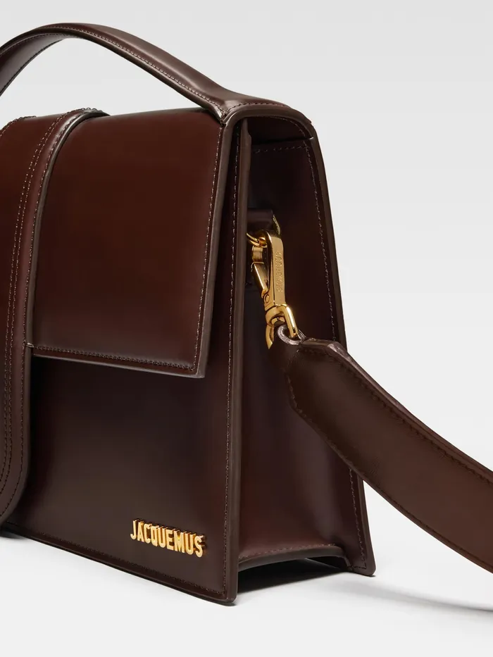 JACQUEMUS Bambinos Flap Bag Brown 8211 Women