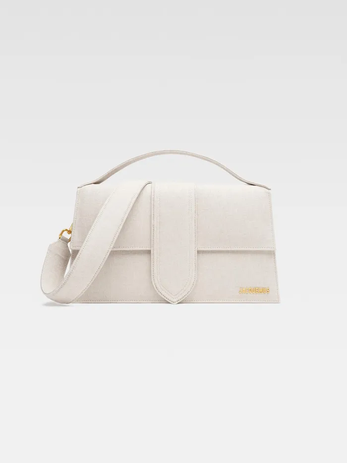 JACQUEMUS Bambinos Flap Bag Light Greige 8211 Women