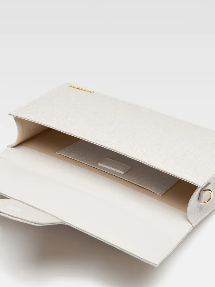 JACQUEMUS Bambinos Flap Bag Light Greige 8211 Women