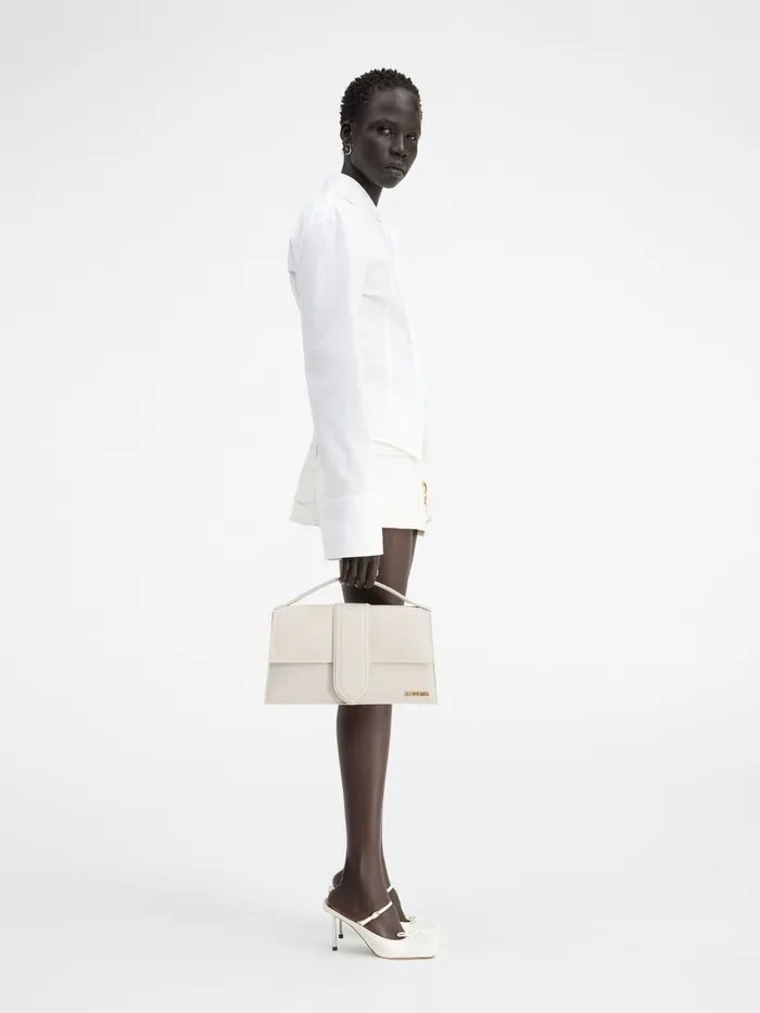 JACQUEMUS Bambinos Flap Bag Light Greige 8211 Women