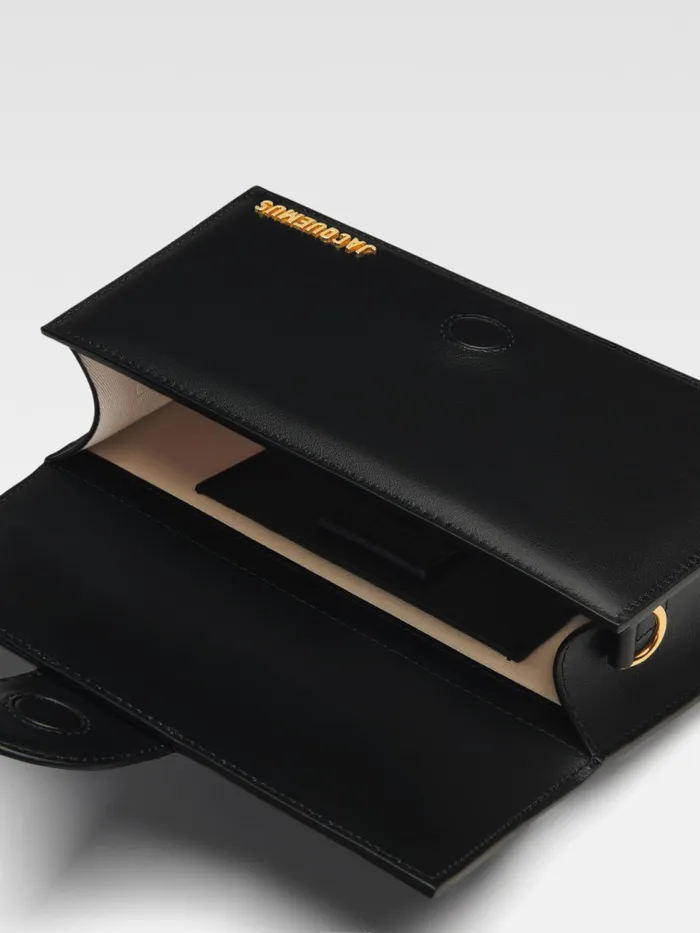JACQUEMUS Bambinos Handbag With Adjustable Crossbody Strap Black 8211 Women