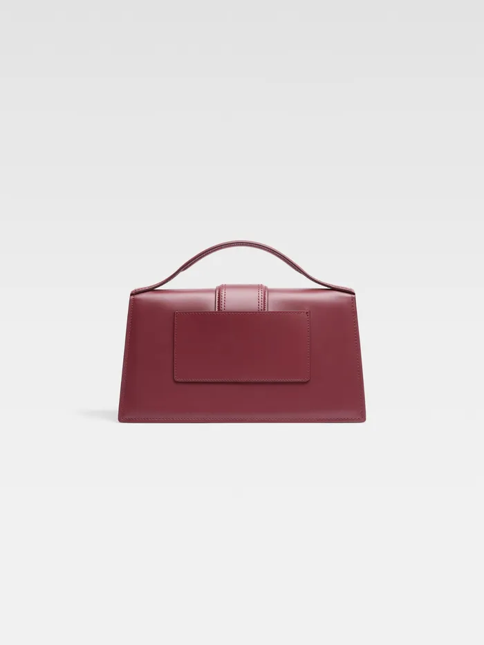 JACQUEMUS Bambinos Large Flap Bag Dark Burgundy 8211 Women