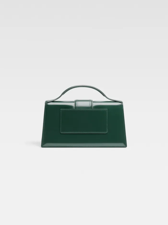 JACQUEMUS Bambinos Large Flap Bag Dark Green 8211 Women