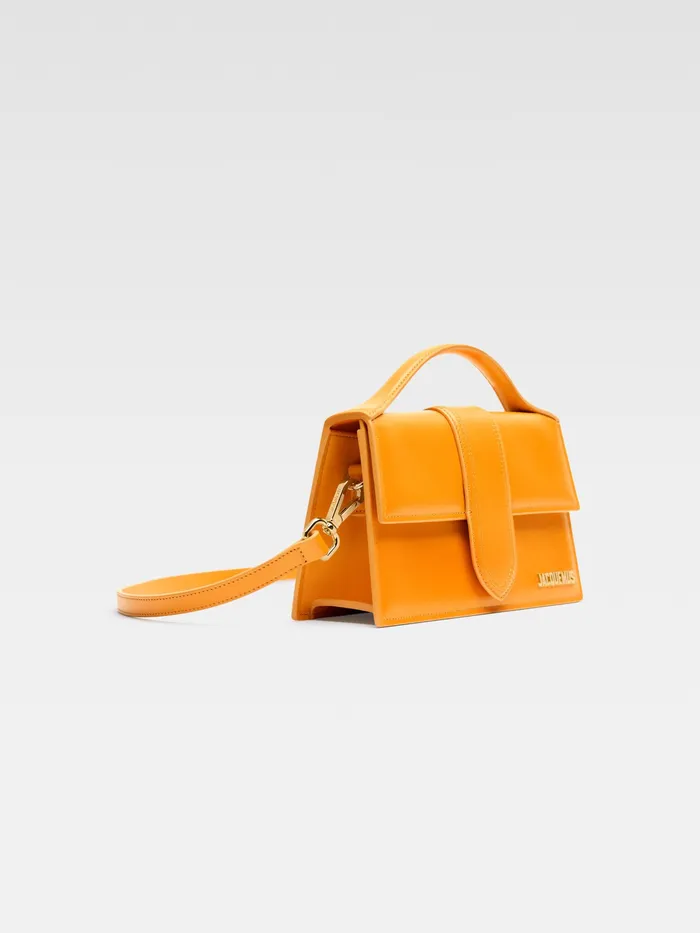 JACQUEMUS Bambinos Large Flap Bag Dark Orange 8211 Women